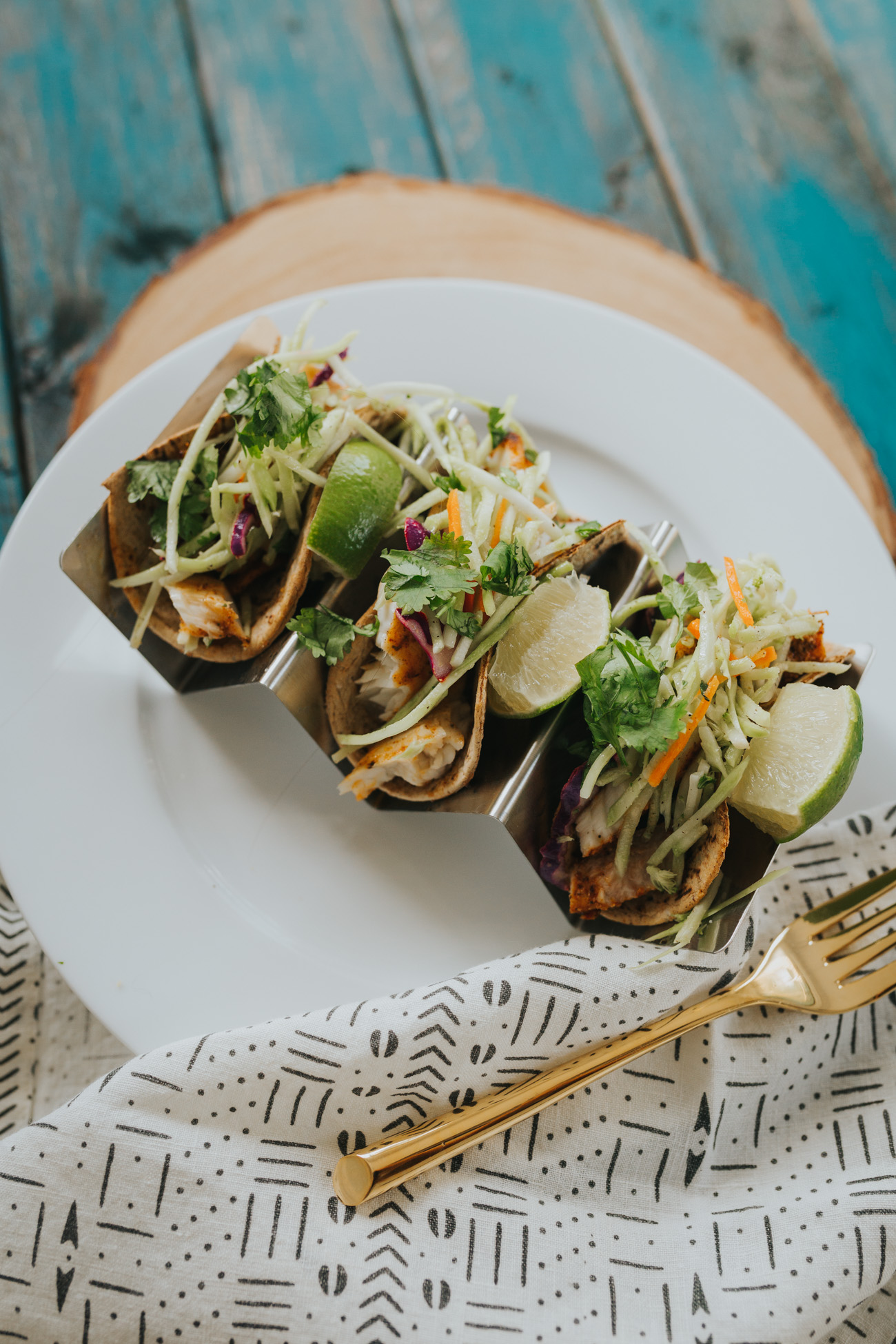 Tilapia Fish Tacos - FITwithASD